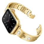 Bangle Diamond Bracelet Apple Watch 38mm guld