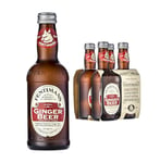 Fentimans Ginger Beer - Botanically Brewed Soft Drink - Exquisitely Crafted and Refreshing Soft Drinks - Gluten-Free and Vegan Friendly Soft Drinks - 4 x 275 ml Bottles