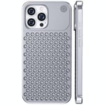 Metal Mesh Skal iPhone Silver iPhone 14 Pro