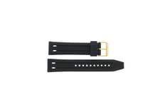 Seiko Klockarmband SRP478K1 / 4R36-02Y0 R02T011Y0 Gummi Svart 22mm