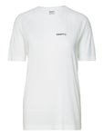 Adv Cool Intensity Ss W Sport T-shirts & Tops Short-sleeved White Craft