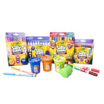 CRAYOLA - Les profumelli Set Commodité, pour peinture avec couleurs parfumés, pour l'école et temps libre, 7455 - Version Italienne Ensemble de 52 pièces Couleurs Assortis