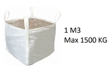 Big bag sac 1m3 max 1500 kg 95x95x110cm idéal transport gravat sable gravier BAO