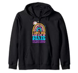 I Love The Last Day Of State Testing Test Day Exam Zip Hoodie