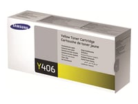 Samsung Clt-Y406s - Gul - Original - Tonerpatron - For Clp-360, 365, 368  Clx-3300, 3305, 3306  Xpress C460, C467