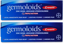 Germoloids Cream 25g | Hemorrhoids X 2