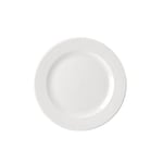 Churchill Assiette à Fruits en Bambou 21cm Blanc 3C-CHU800013