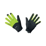 Gore Wear C5 GORE-TEX INFINIUM Gants Black/Neon Yellow Homme Noir