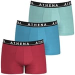 Boxers Athena  3 Boxers Homme EASY COLOR Lago