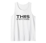 Chess Player This Is Not A Horse Black Chess Piece Knight Tank Top