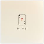 ACE DAD! Pencil Shavings Handmade Greetings Cards Birthday, Father's Day.