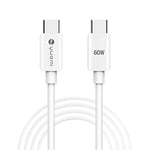 YHEMI Câble USB C, 60W Câble USB-C vers USB-C PD Charge Rapide 3.28Ft, Câble Chargeur USB C pour MacBook Pro, iPad Air 4 2020, Samsung Galaxy S21/S20/S10/S9/S8, Huawei, Sony, LG, Xiaomi et Autres