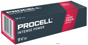 Procell Alkaline Intense Power 9V 10 pcs