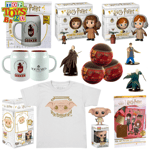 Funko 5 Star Harry Potter Figures & Child's Dobby T-Shirt w/ Pocket POP! Bundles