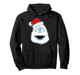 Funny Xmas Abominable Snowman Bigfoot Yeti Retro Christmas Pullover Hoodie