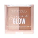 Sunkissed Gorgeous Glow Highlighter And Bronzer Palette