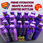 Prime Hydration Drink Grape, USA Import - 500ml New Damaged Bottles Dented