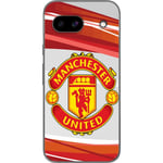 Google Pixel 8a Genomskinligt Skal Manchester United F.C.