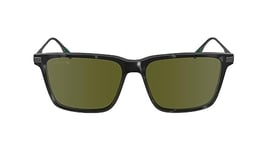 Lacoste Men's Sunglasses L6017S - Havana Grey with Solid Khaki Lens