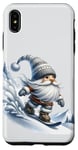 Coque pour iPhone XS Max Funny Winter Sports Accessories With Snowboarding Dad Gnome