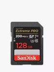 SanDisk Extreme Pro UHS-1, Class 10, SDXC Card, up to 200MB/s Read Speed, 128GB