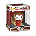 Funko Pop! Deluxe: Star Wars Episode 1 The Phantom Menace Anniversary - Padmé Amidala on Throne - Figurine en Vinyle à Collectionner - Idée de Cadeau - Produits Officiels - Movies Fans