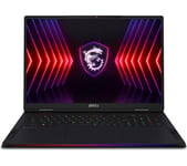 MSI Raider A18 HX 18" Gaming Laptop - Ryzen™ 9, RTX 4090, 2 TB SSD, Black