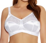 Elomi Womens Cate Non Wired Bra - White material_polyamide - Size 36G