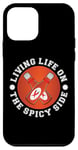 iPhone 12 mini Spicy Food Hot Chili Sauce Red Pepper Jalapeno Foodie Case