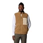 Columbia Mountainside Vest - Polaire sans manches homme Delta / Cordovan / Ancient Fossil S