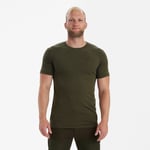 Deerhunter Basis 2-pack T-shirt Herr Adventure Green Melange 2XL