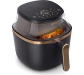 Philips 3000 Series NA332/09 Air Fryer - Black, Gold,Black