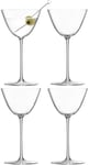 LSA BG08 Borough Martini Glass 195 ml Clear x 4