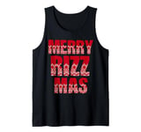 Merry Rizz Mas - Funny Gen Alpha Middle School Christmas Tank Top