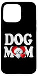 iPhone 15 Pro Max White Poodle Dog Mom Cute Puppy Mother Women's Case