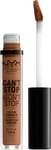 Can'T Stop Won'T Stop Full Coverage Concealer -Warm Caramel, 0.025 Kg