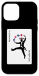 iPhone 12 mini Joker Black Suits Playing Card Case