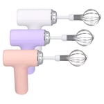 Electric Egg Beater Cordless Hand Mixer Handheld Egg Whisk For Cream