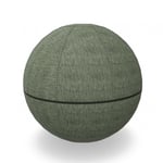 Ergonomisk balansboll Office Ballz - Götessons, Storlek Ø - 65 cm, Tygfärg och Blixtlåsfärg Omega 1-81 By Audejas 471 - Skogsgrön