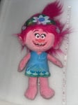 Poppy Dreamworks Trolls World Tour Movie Soft Plush Toy Pink 33 Cm Hair Flowers