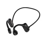 Wireless Bone Conduction Headphones- Bluetooth 5. 0 Open Ear Sports Headphones, Waterproof Sweat Resistant Earphones for Workouts and Running with Built- in Mic, Hi- Fi Sound Headset with Headband