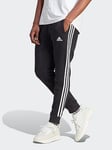 adidas Sportswear Mens Essentials Joggers - Black/White, Black/White, Size Xs, Men