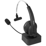 LogiLink BT0059 téléphone Micro-casque supra-auriculaire Bluetooth Mono noir