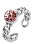 Bud To Rose Lima Chain Ring Silver