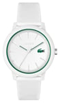 Lacoste 2011169 12.12 | White Dial | White Resin Strap Watch