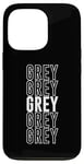 Coque pour iPhone 13 Pro Gris