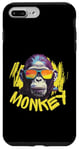 iPhone 7 Plus/8 Plus Angry Monkey King Gorilla Face Funny Graphic Men Women Kids Case