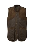 Chevalier Vintage Shooting Vest Leather Brown herr XS