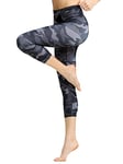 FLYILY Femme Taille Haute Short Sport Fitness Gym Yoga Pantalon Été Taille Élastique Legging De Sport