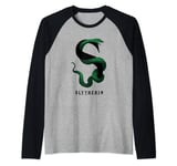 Harry Potter Slytherin Snake S Manche Raglan